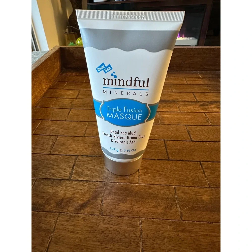 Mindful Minerals Triple‎ Fusion Masque Dead Sea Mud French GR Clay  7FLOZ sealed